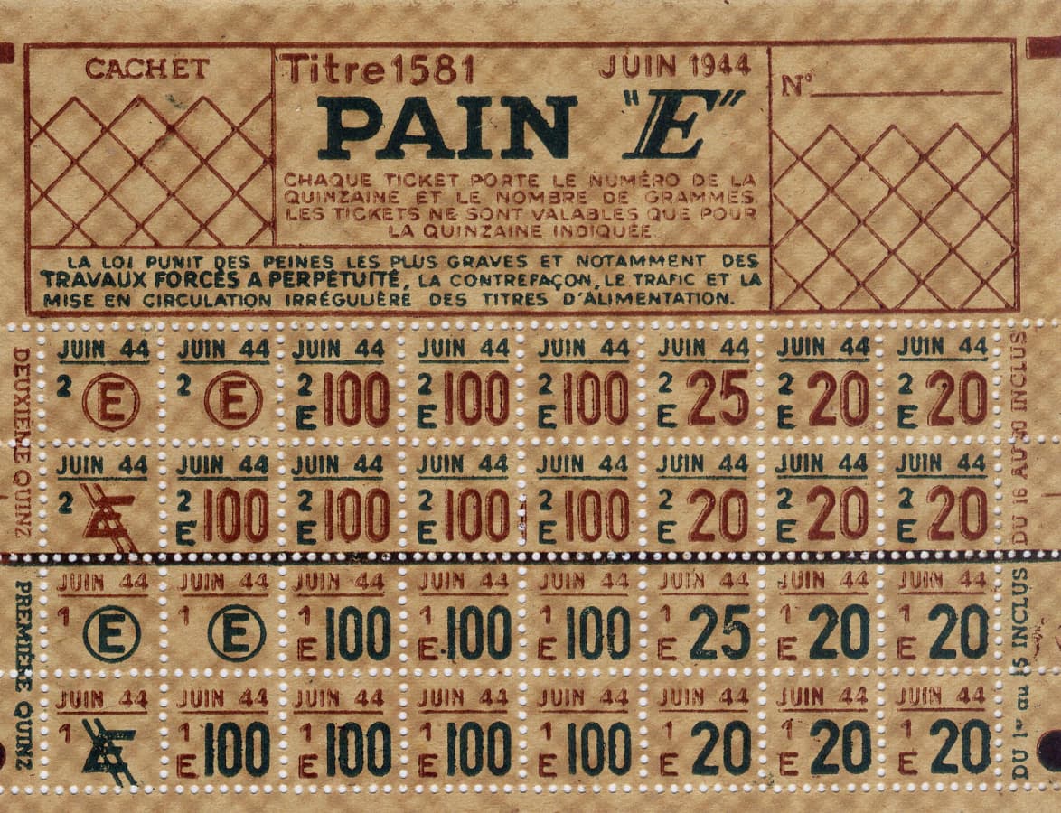 Objets liés au quotidien durant la seconde guerre mondiale dans la Nièvre